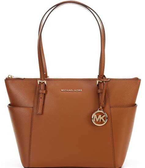 michael kors east west jet set saffiano tote|Michael Kors jet set saffiano.